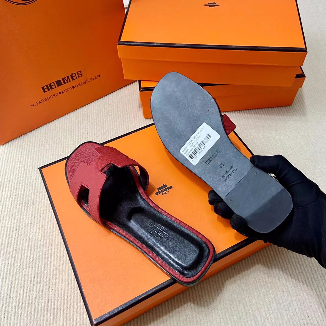 에르메스 올수공 오란 슬리퍼 샌들 앱송 93